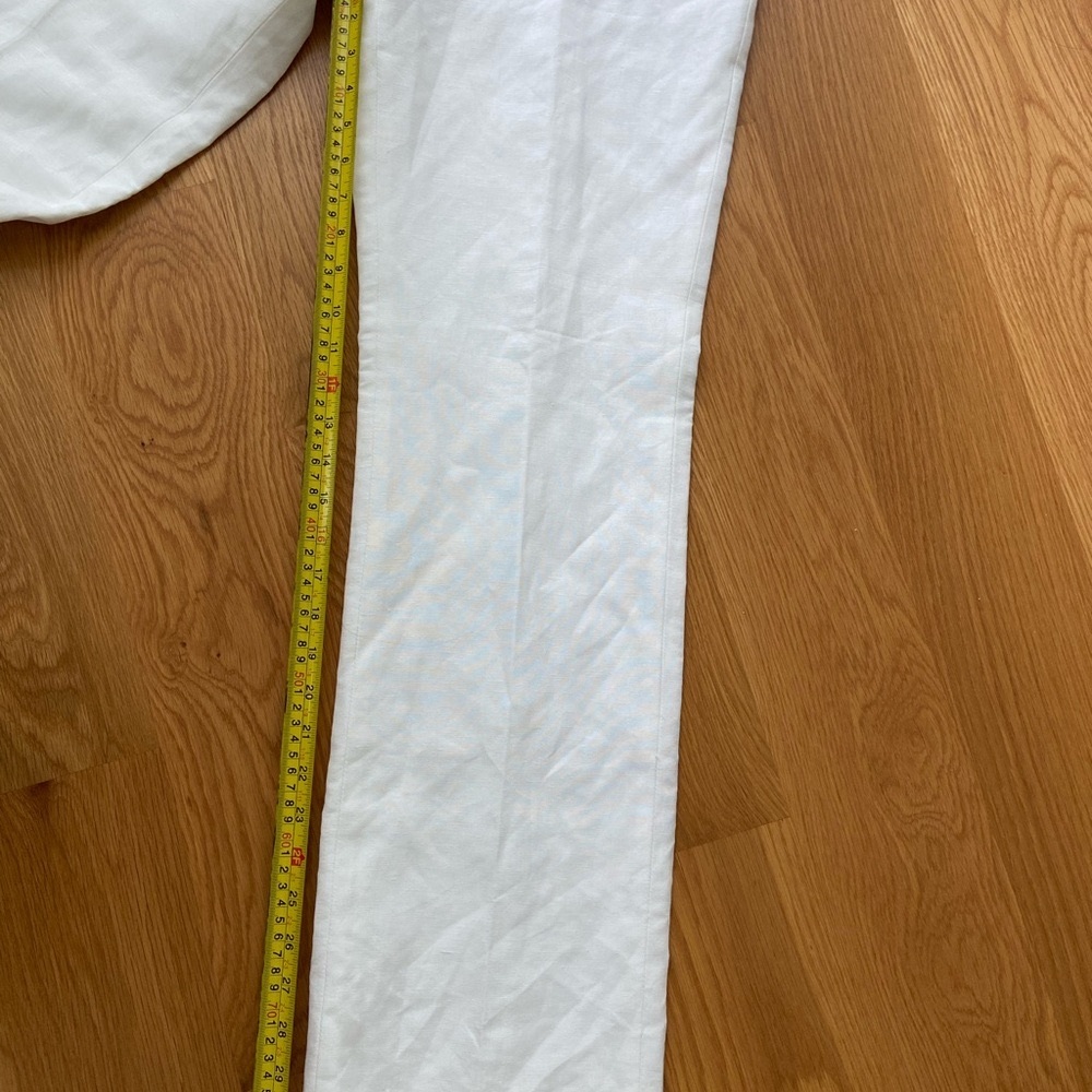 Linen wide leg pants, NWT - Picture 7 of 10